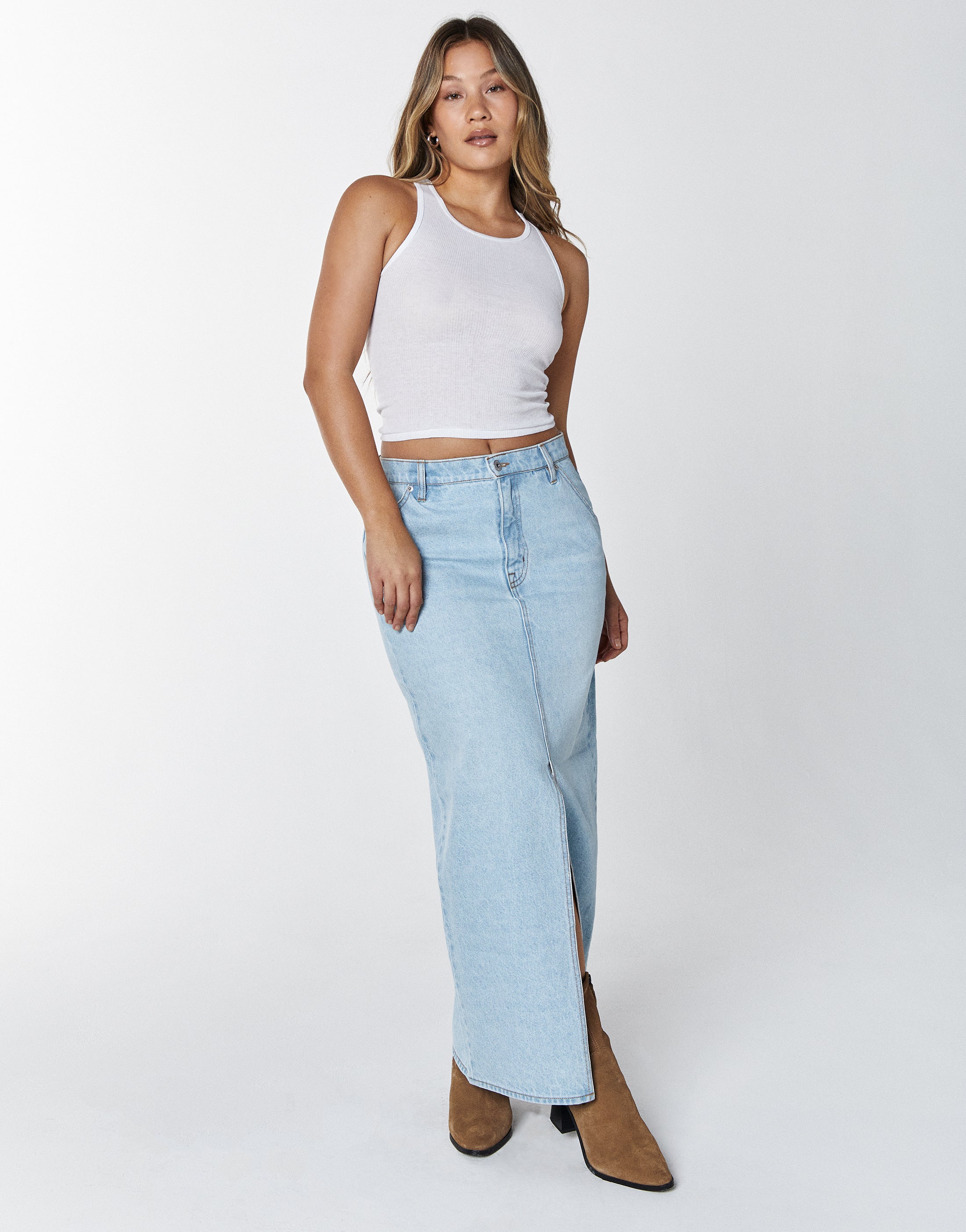 MATEO Mid-Rise Maxi in Santa Fe