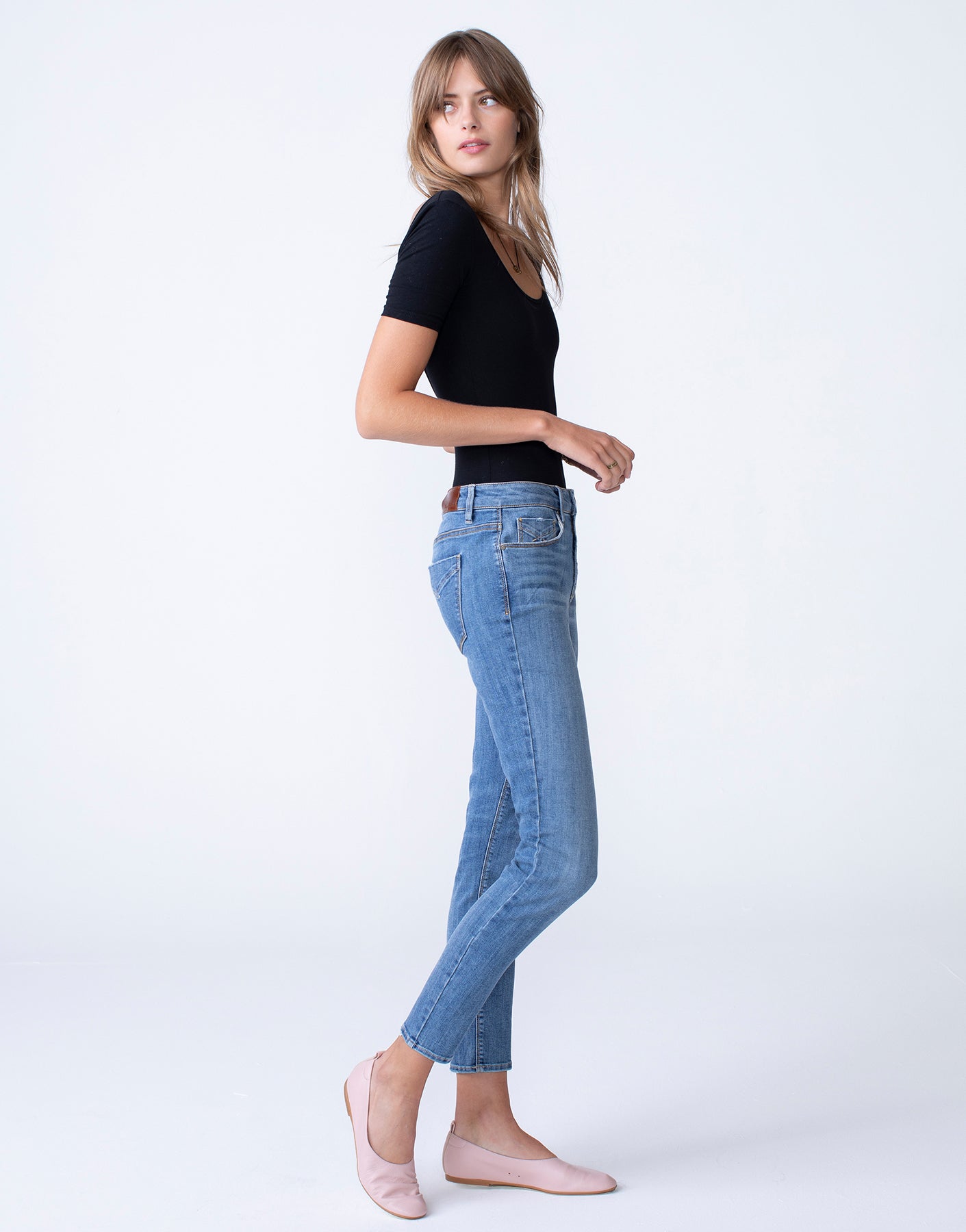 OLIVIA High-Rise Skinny in Vivid