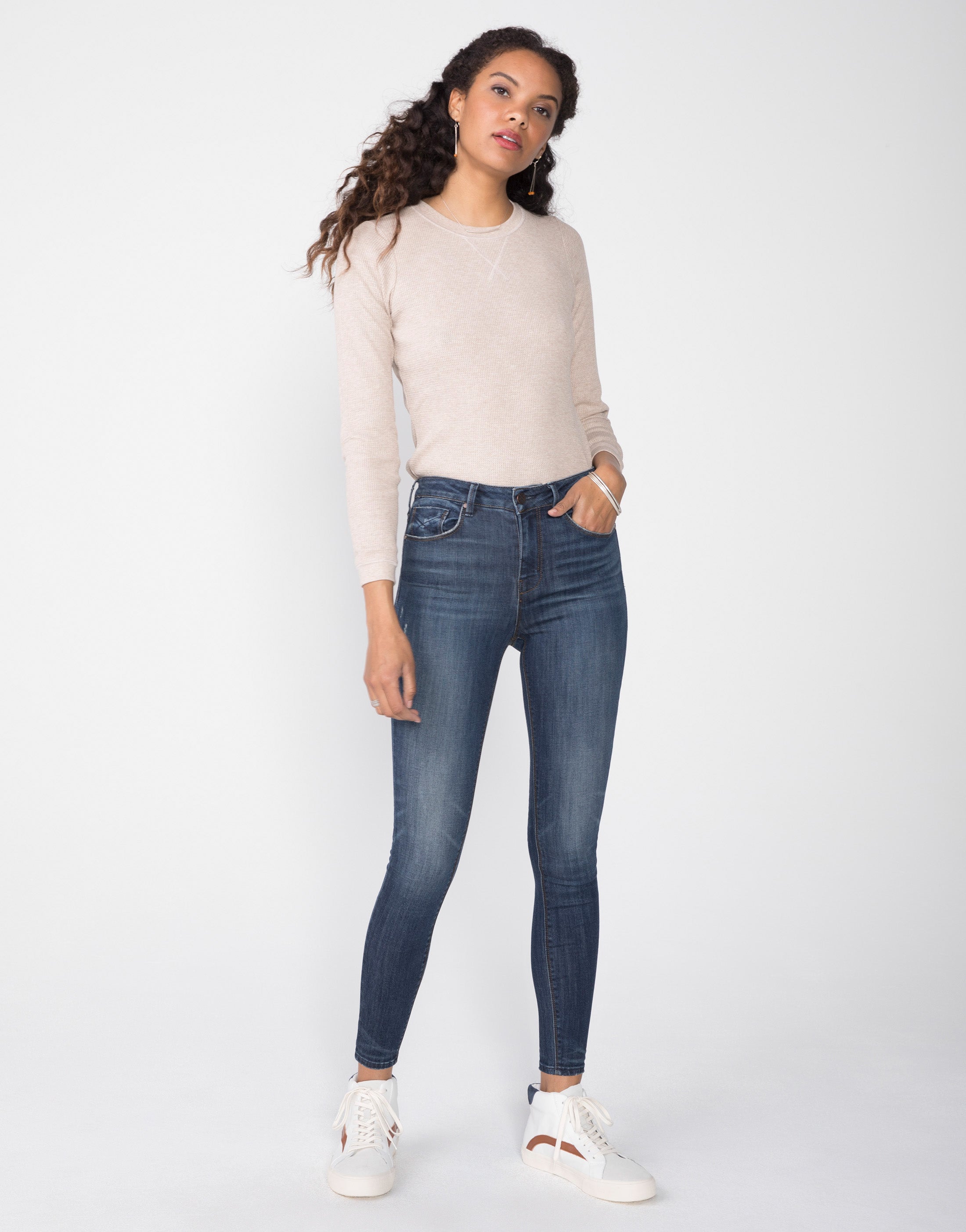 OLIVIA High-Rise Skinny in Monterey