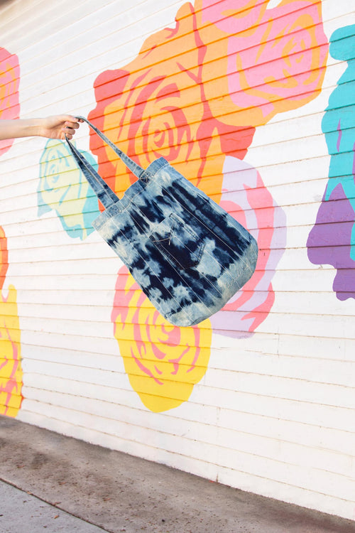 Unpublished Totes: DIY Tie-Dye