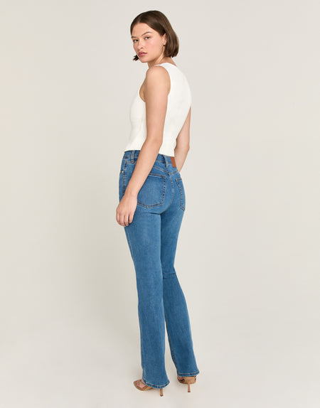 CHLOE High-Rise Slim Boot in Summers' End
