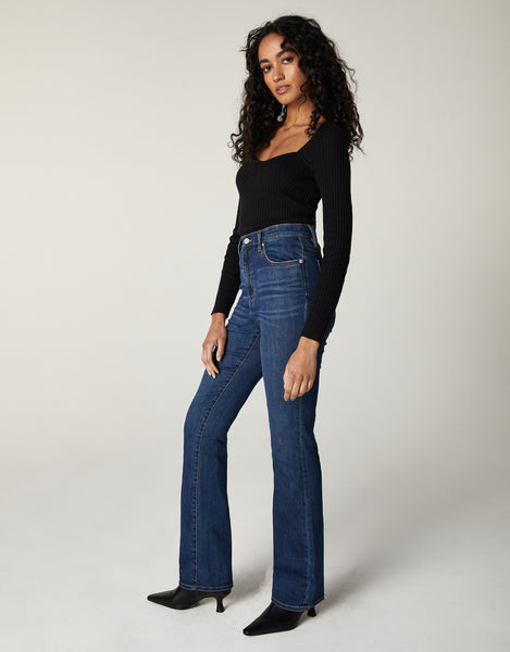 CHLOE High-Rise Slim Boot in Ojai