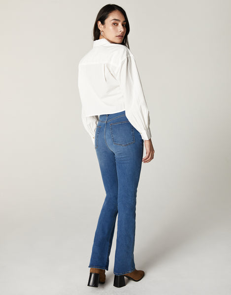 CHLOE High-Rise Slim Boot in Summers' End