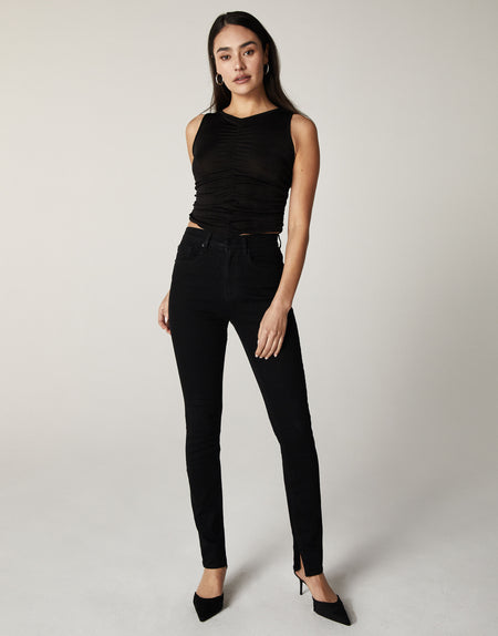 ELLA High-Rise Skinny in Midnight