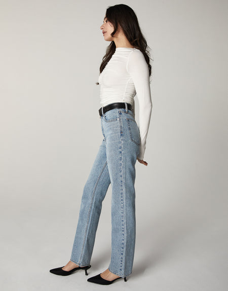 RAE High-Rise Straight Leg in Nostalgia