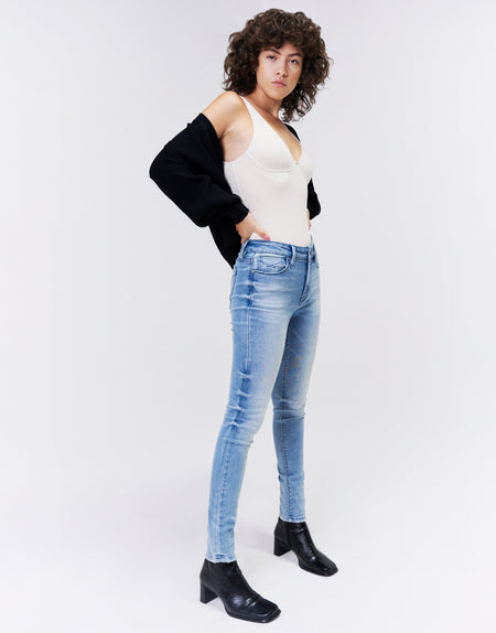 OLIVIA High-Rise Skinny in Promise