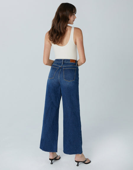 ESTE High Rise Wide Leg Bell in Arch
